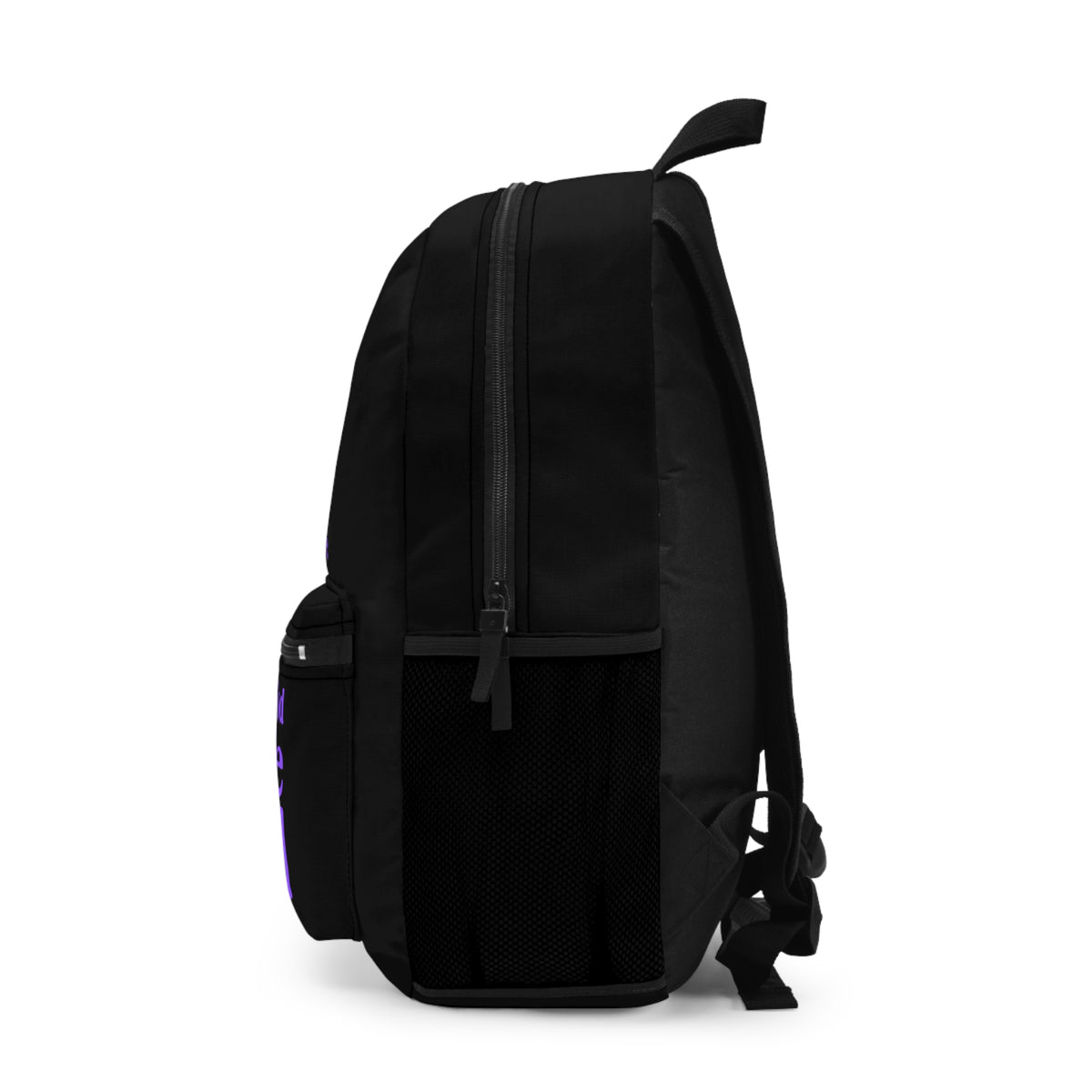 Purple Girls 4 God Black Contrast Backpack – Inspirational Christian Girls School Backpack | Faith-Based Bookbag | Lightweight Travel & School Bag