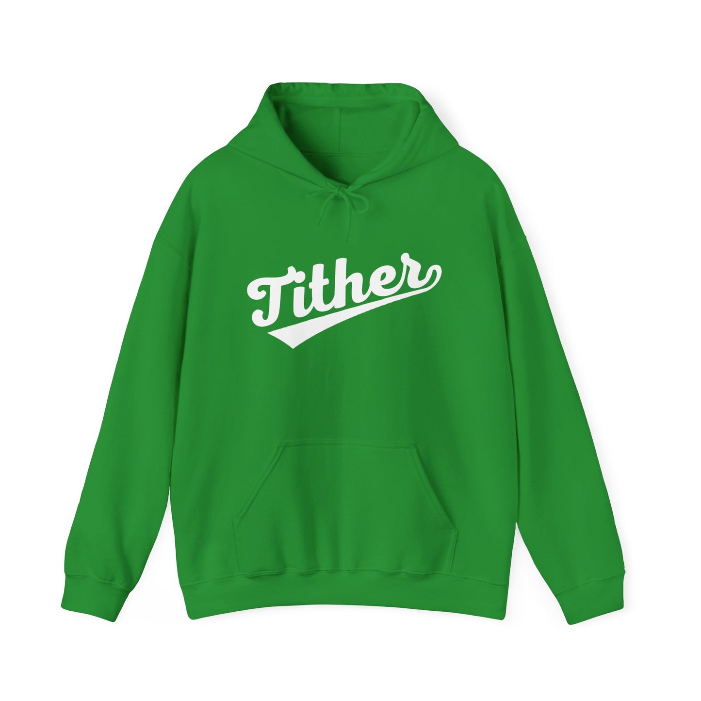 Home Run Tither Hoodie | Baseball Script Hoodie | Inspirational Giving Hoodie | Positive Lifestyle Pullover | Motivational Unisex Hoodie