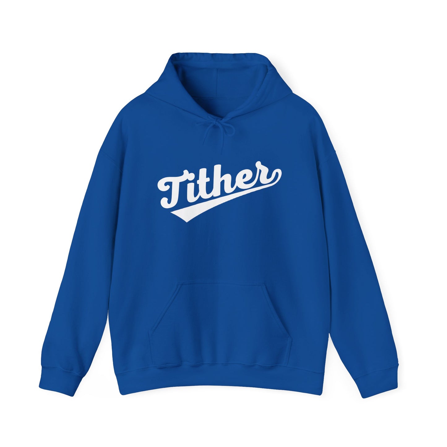 Home Run Tither Hoodie | Baseball Script Hoodie | Inspirational Giving Hoodie | Positive Lifestyle Pullover | Motivational Unisex Hoodie