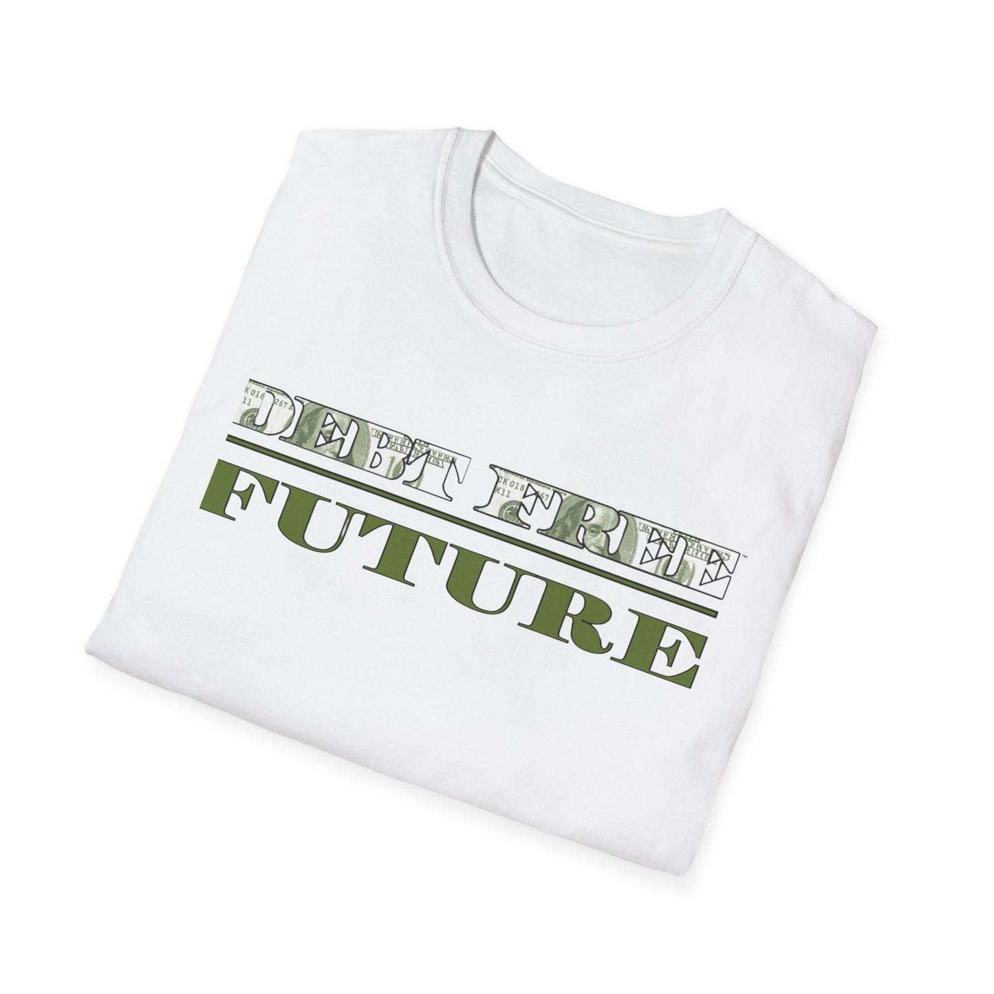 Debt Free Future Unisex T-Shirt - Faith, Financial Freedom Affirmation & Abundance Tee