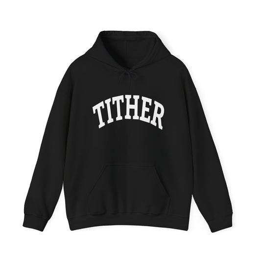 Committed Tither Collegiate Hoodie | Faith-Based Hoodie | Tithing Lifestyle| Faith & Abundance Statement Hoodie  | Financial Freedom Shirt