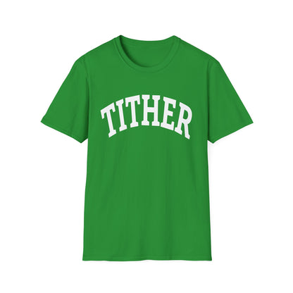 Committed Tither Collegiate T-Shirt | Faith-Based Tee | Tithing Lifestyle| Faith & Abundance Statement T-Shirt  | Financial Freedom Shirt