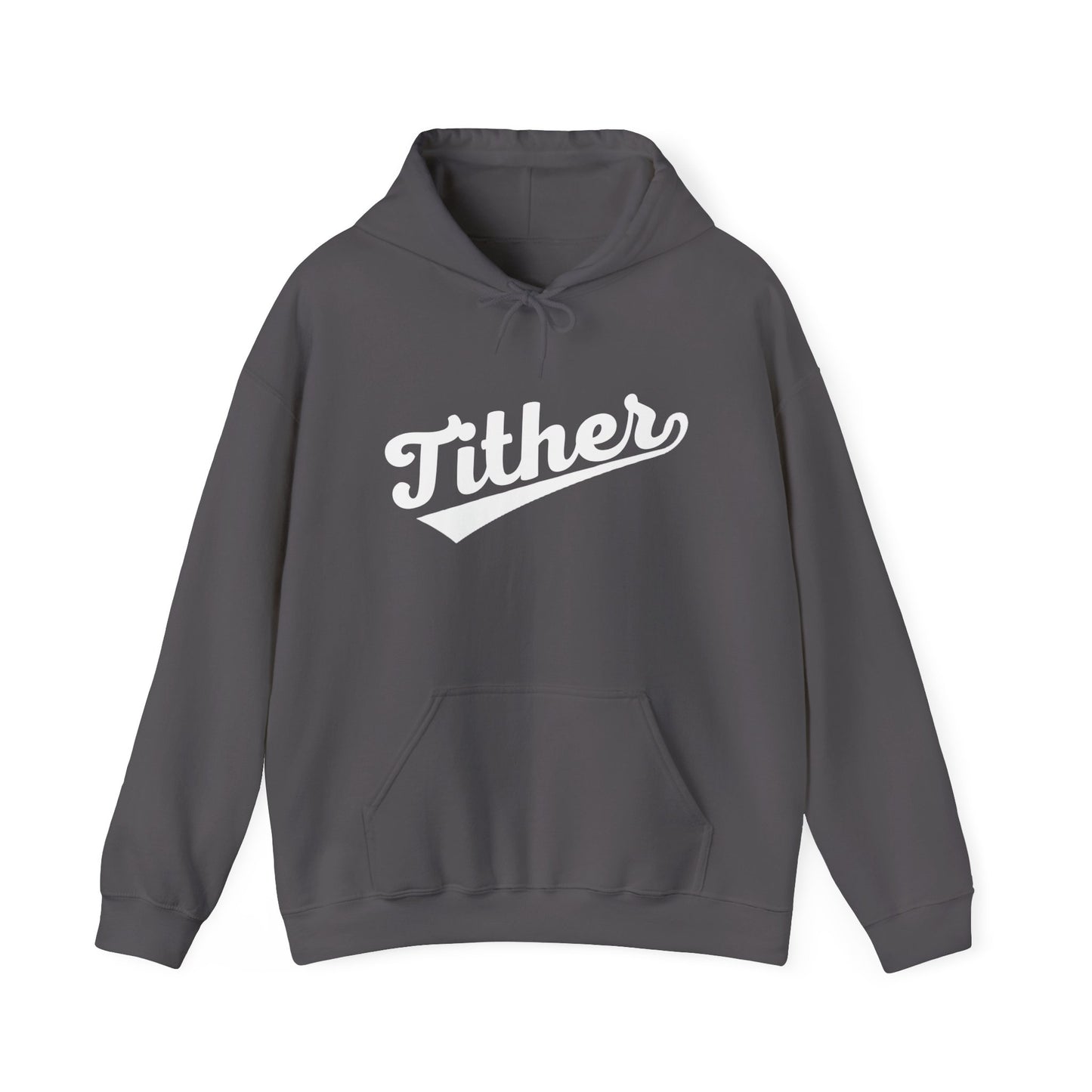 Home Run Tither Hoodie | Baseball Script Hoodie | Inspirational Giving Hoodie | Positive Lifestyle Pullover | Motivational Unisex Hoodie