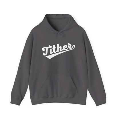 Home Run Tither Hoodie | Baseball Script Hoodie | Inspirational Giving Hoodie | Positive Lifestyle Pullover | Motivational Unisex Hoodie