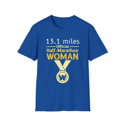 13.1 Miles Official Half-Marathon Woman Unisex T-Shirt