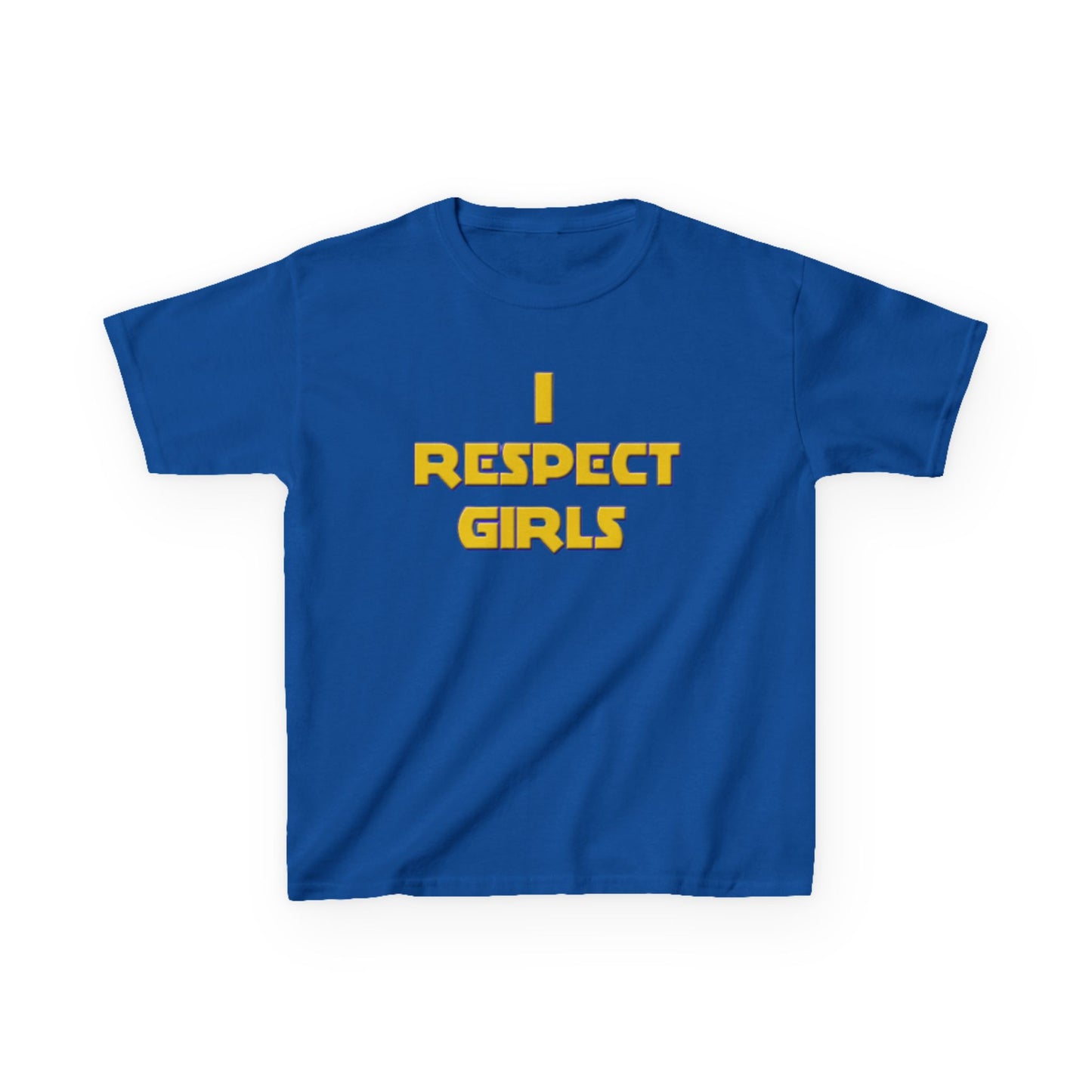 I Respect Girls Youth T-Shirt - Real Young King Energy