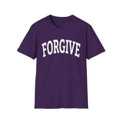 FREELY FORGIVE Collegiate Style T-Shirt | Faith-Based T-Shirt | Christian Streetwear | Inspirational Gift