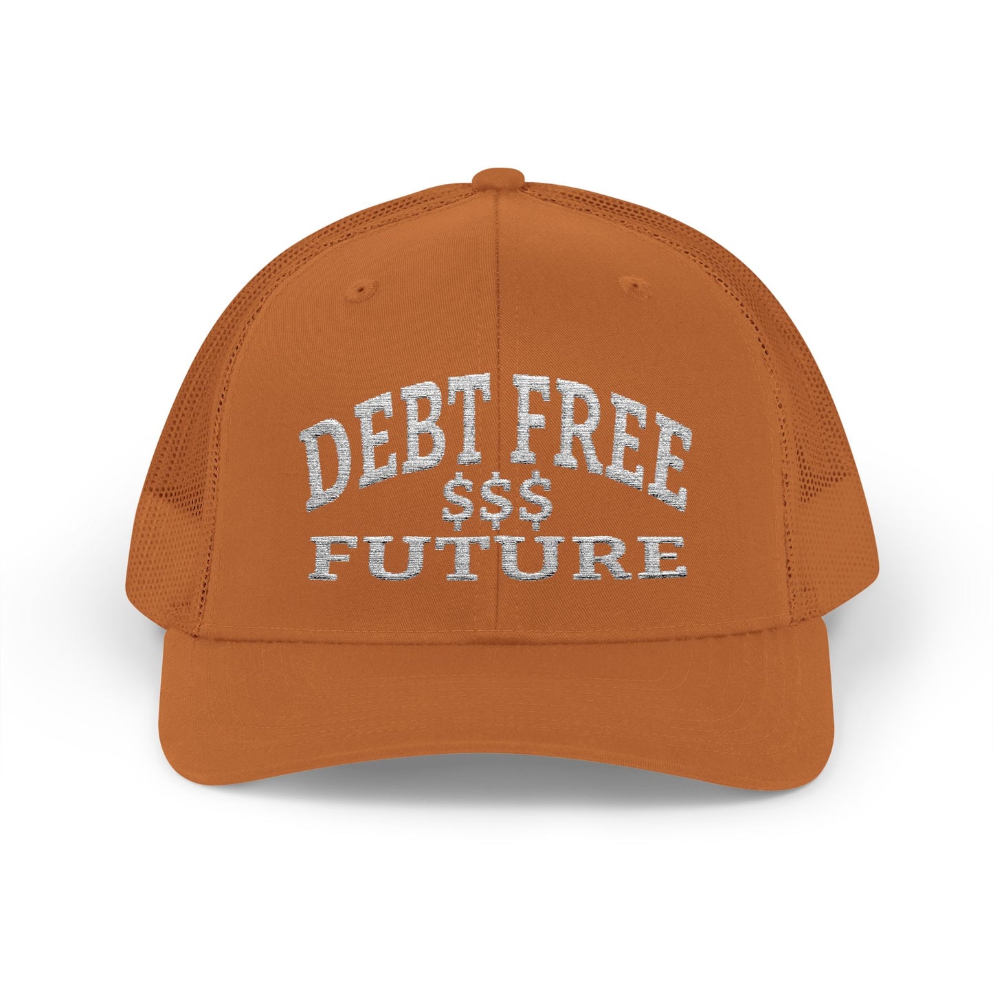 My Bold Bright Debt Free Future – Financial Freedom Affirmation Embroidered Baseball Cap, Unisex Adjustable, Financial Freedom Gift