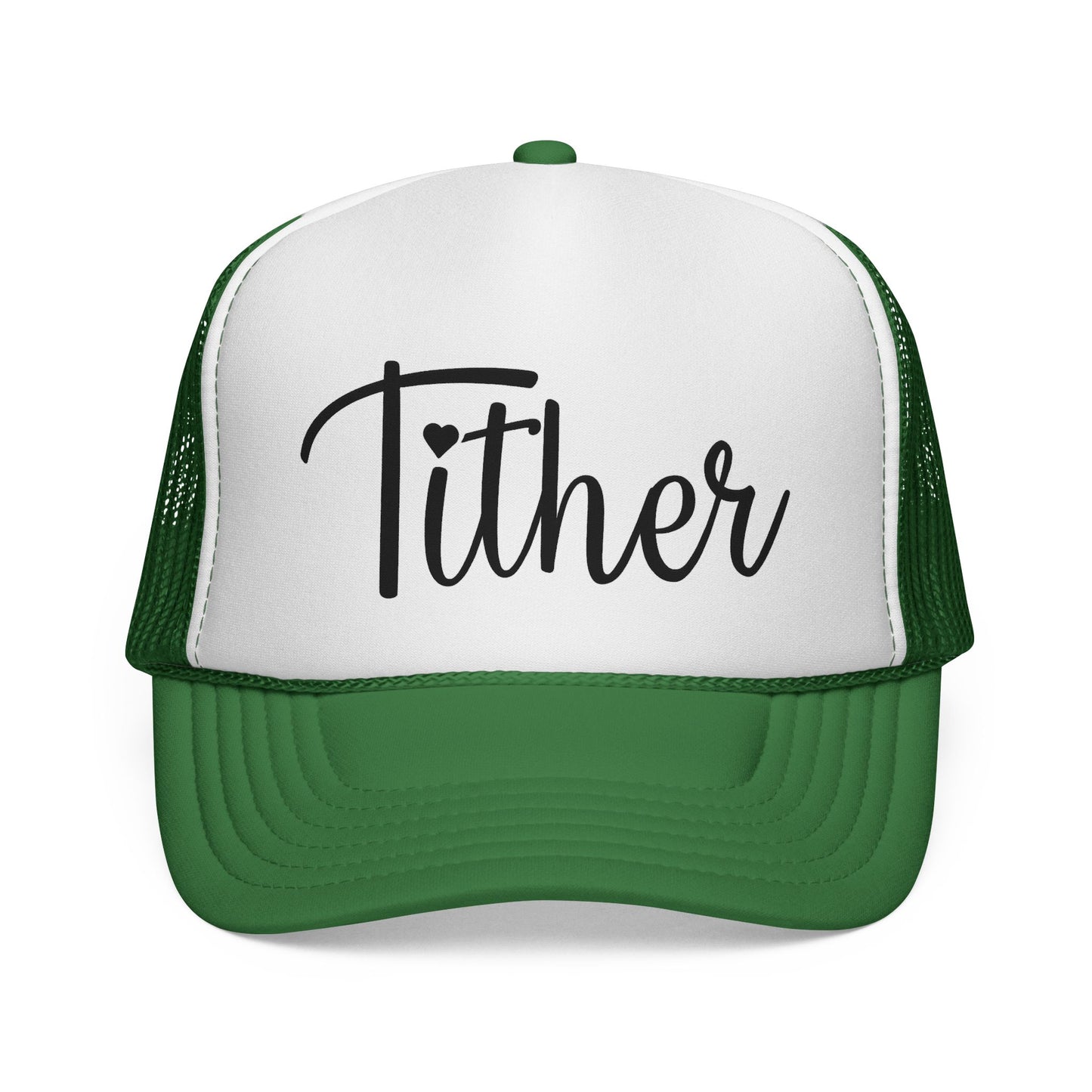 Fabulous Faithful Tither Trucker Hat | Christian Statement Cap, Adjustable Unisex Faith-Based Hat, Church Wear, Gift for Believers