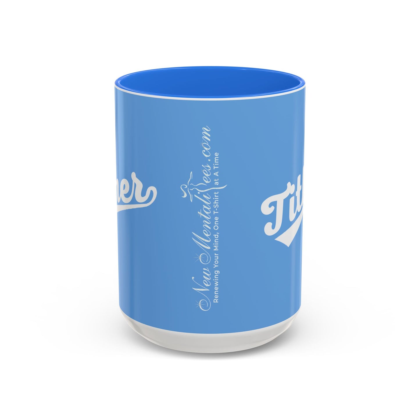 TITHER Baseball Script Mug – Faith-Based Coffee Cup – Christian Giving Lifestyle Mug – Gift for Tithers