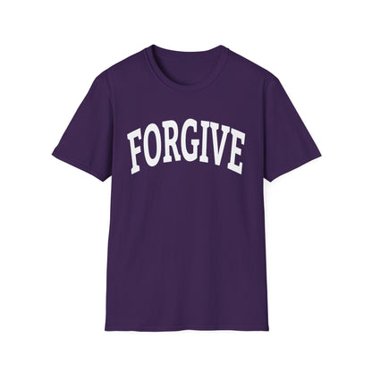 FREELY FORGIVE Collegiate Style T-Shirt | Faith-Based T-Shirt | Christian Streetwear | Inspirational Gift