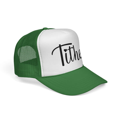 Fabulous Faithful Tither Trucker Hat | Christian Statement Cap, Adjustable Unisex Faith-Based Hat, Church Wear, Gift for Believers