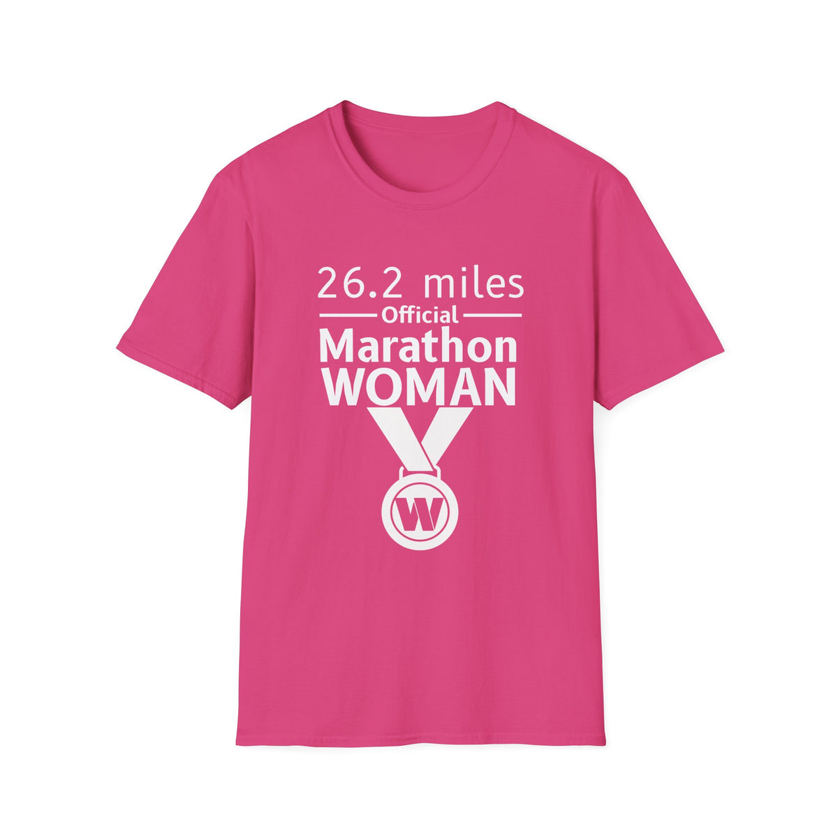 26.2 Miles Official Marathon Woman Unisex T-Shirt