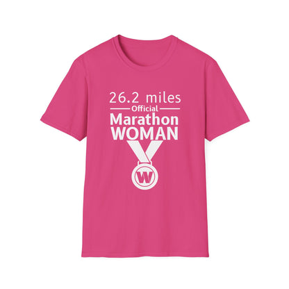 26.2 Miles Official Marathon Woman Unisex T-Shirt