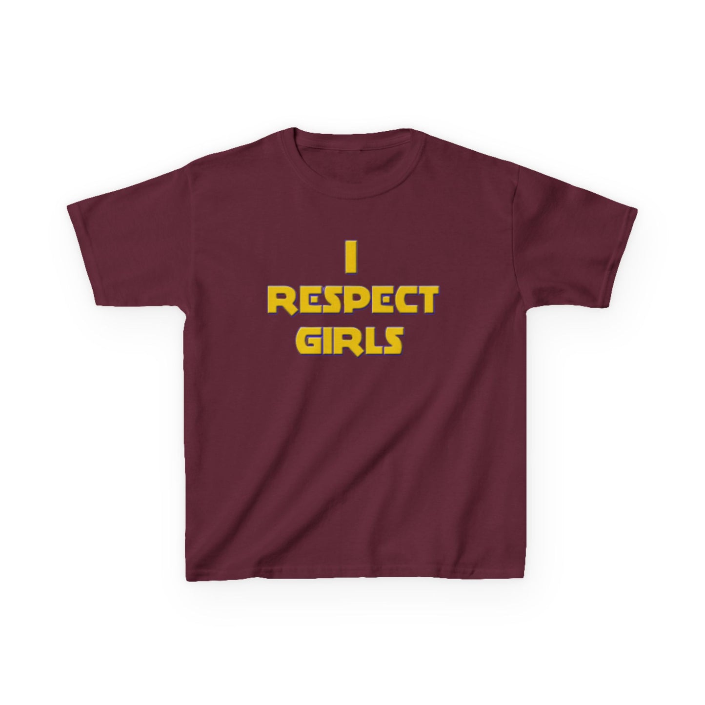 I Respect Girls Youth T-Shirt - Real Young King Energy