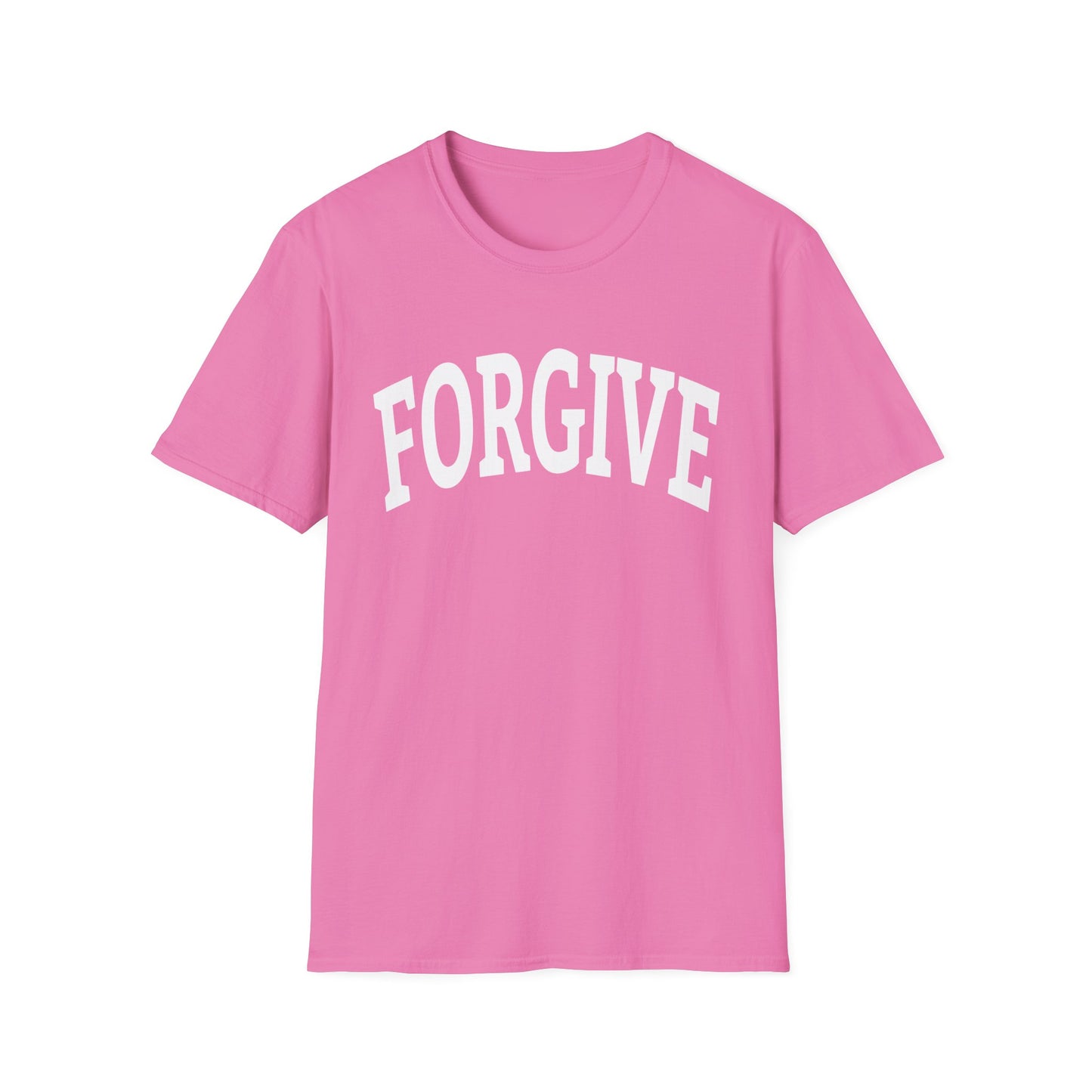 FREELY FORGIVE Collegiate Style T-Shirt | Faith-Based T-Shirt | Christian Streetwear | Inspirational Gift