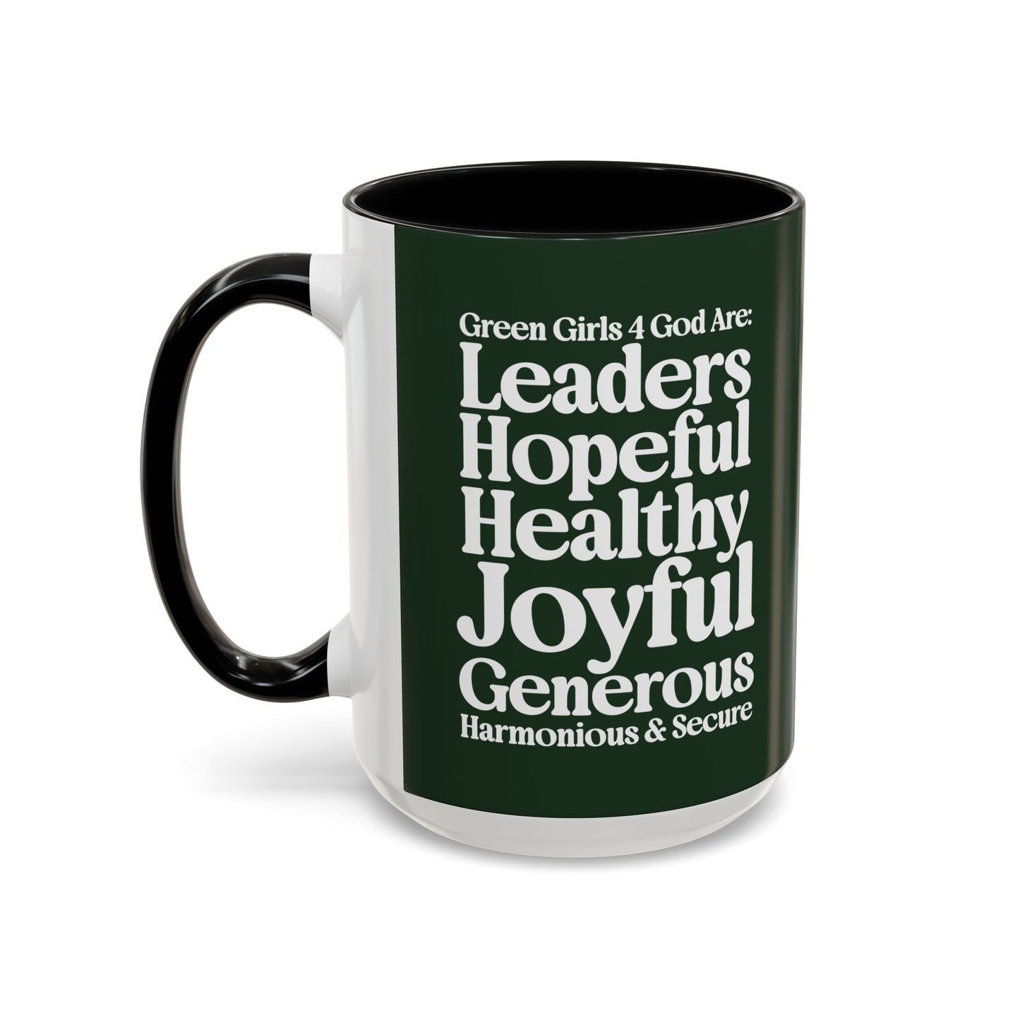 Green Girls 4 God Mug - Color Collection