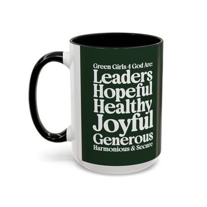 Green Girls 4 God Mug - Color Collection