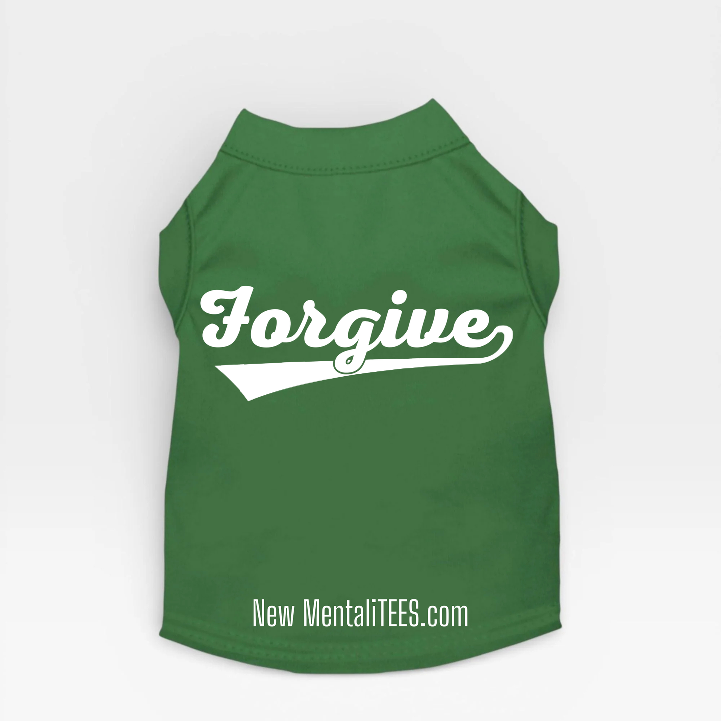 HomeRun FORGIVE Doggie Tank Top — A Little Shirt With A Big Message
