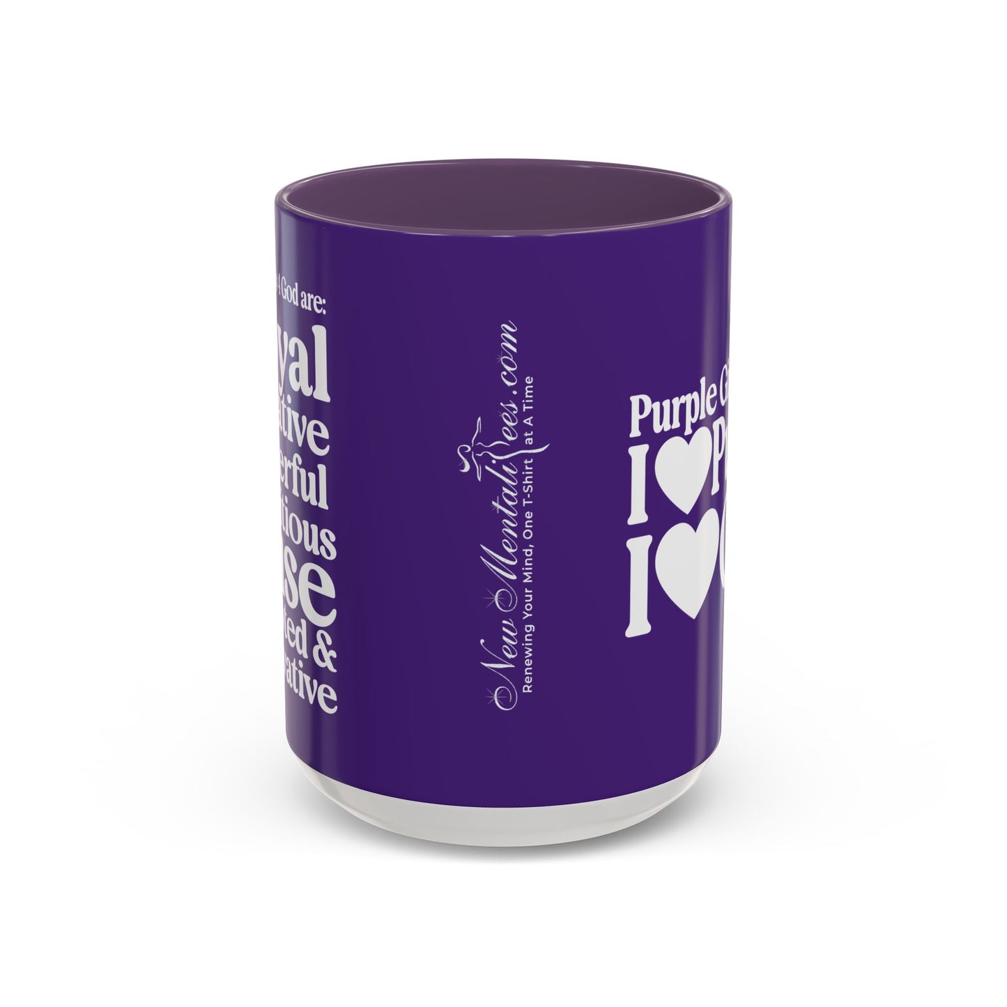 Purple Girls 4 God Mug - Color Collection