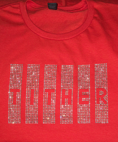 Tither Rhinestone T-shirt - For Those Who are Fabulous, Tithe, Give, Sow, and Trust God to Meet All of Their Financial Needs!