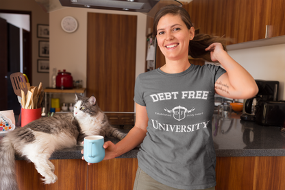 Debt Free University Enrollment Unisex T-Shirt