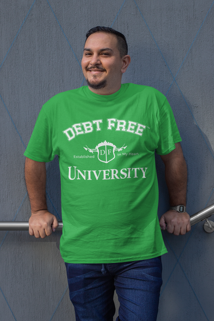 Debt Free University Enrollment Unisex T-Shirt