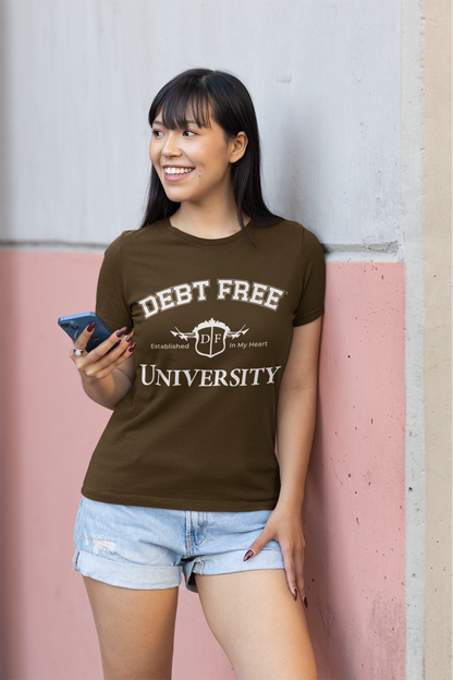Debt Free University Enrollment Unisex T-Shirt
