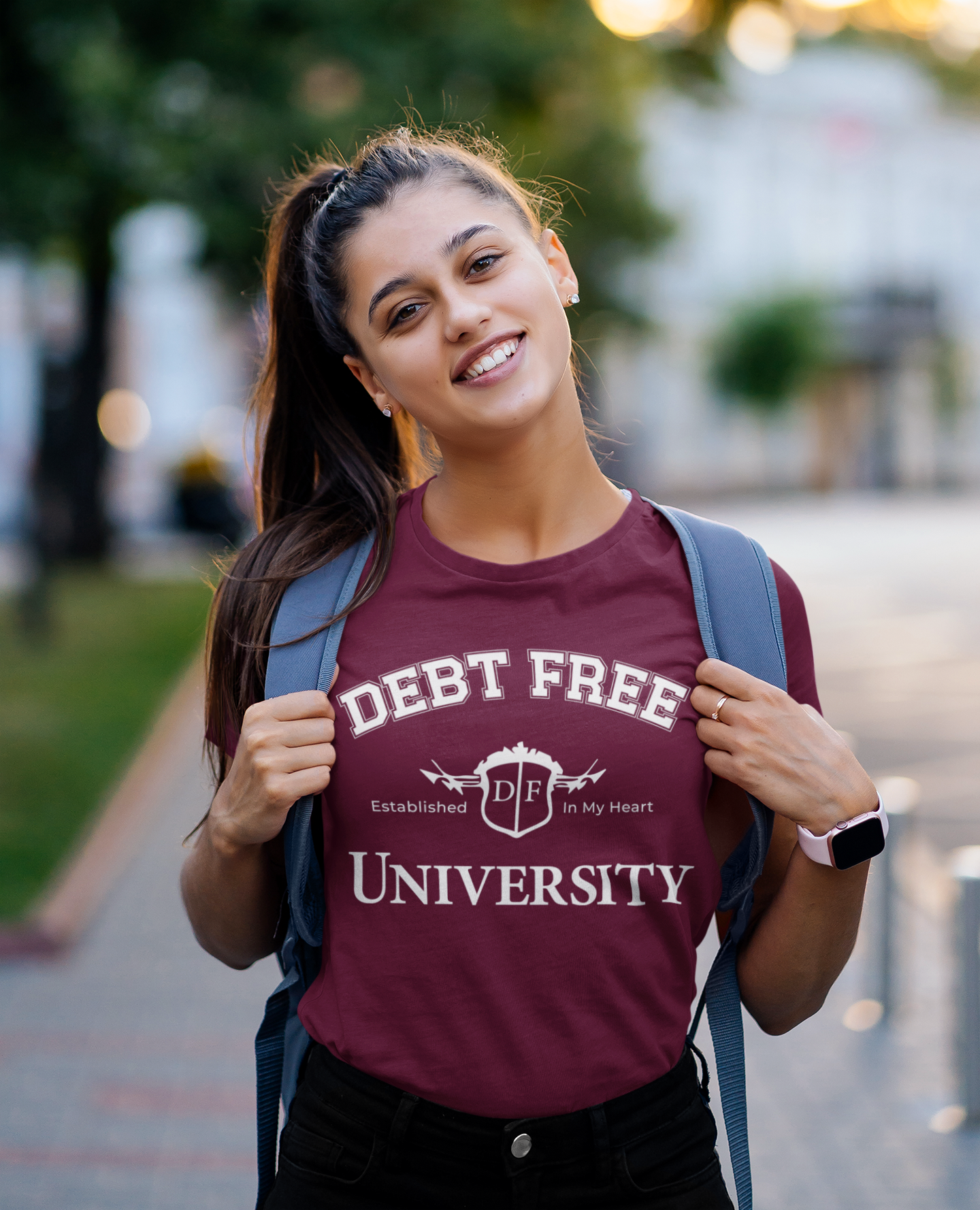 Debt Free University Enrollment Unisex T-Shirt