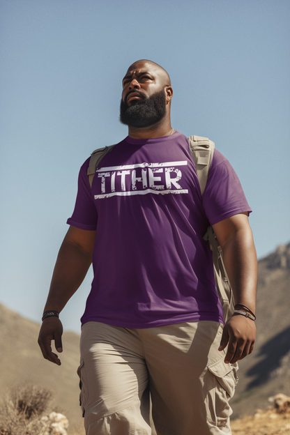 Tough Tither Unisex T-Shirt - Faith Driven, Giver, Church, Bold Faith-Based Statement Tee