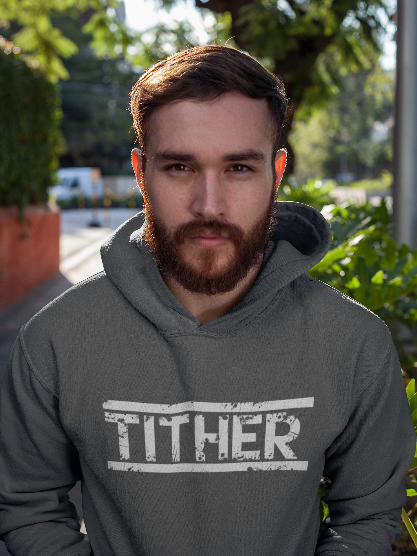 Tough Tither Unisex Hoodie - Faith Driven, Giver, Church, Bold Faith Based Statement Hooded Sweatshirt