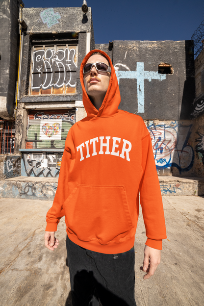 Committed Tither Collegiate Hoodie | Faith-Based Hoodie | Tithing Lifestyle| Faith & Abundance Statement Hoodie  | Financial Freedom Shirt