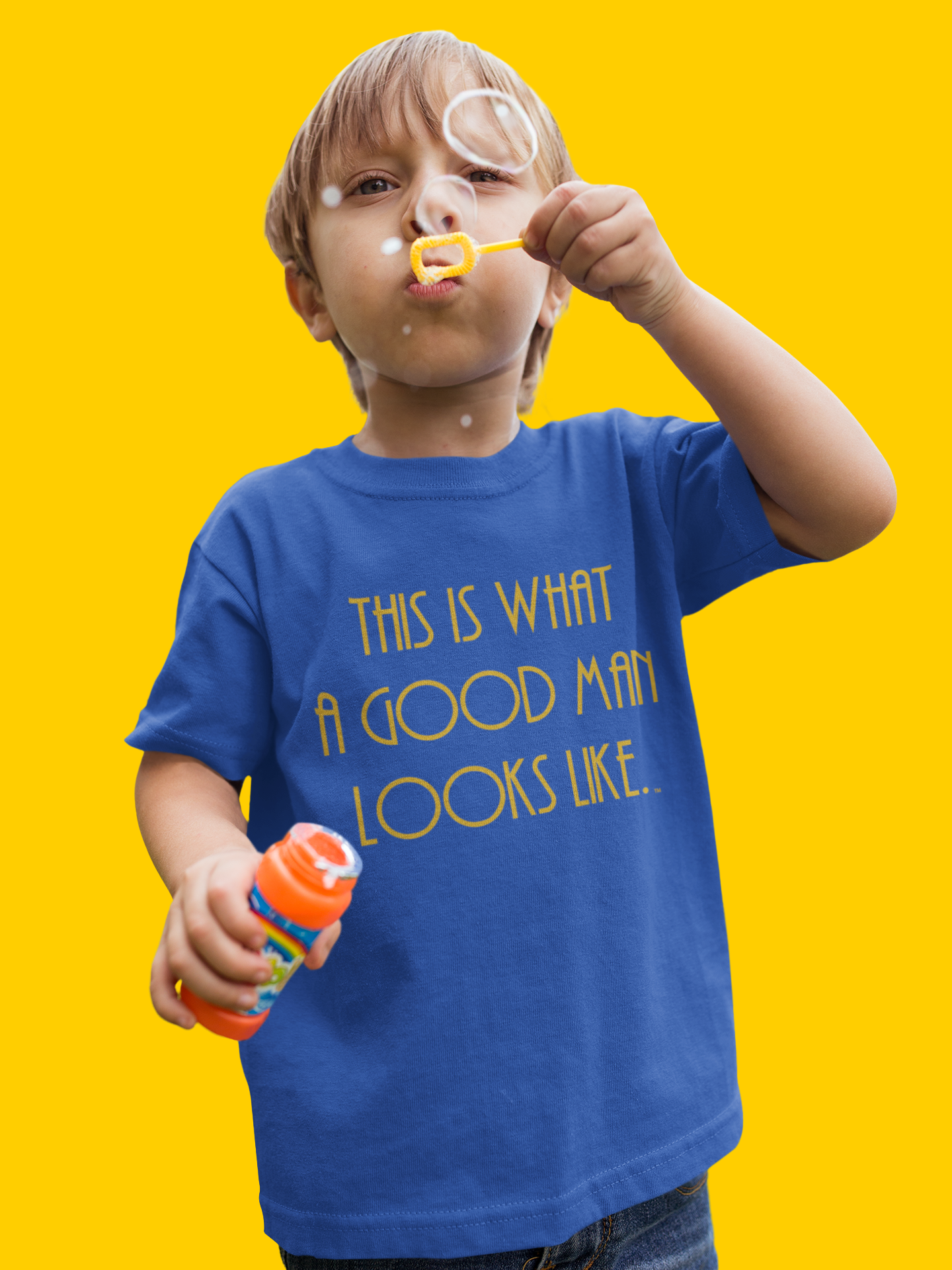 This Is What a Good Man Looks Like Toddler T-Shirt - Proud, Strong & Full of Character