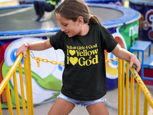 Yellow Girls 4 God Youth T-shirt