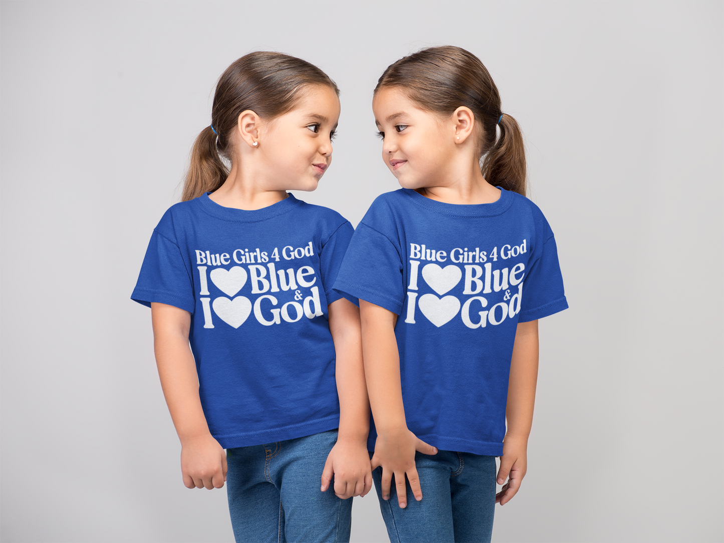 Blue Girls 4 God Youth T-shirt - You Are Trustworthy, Dependable, Confident, Honest, Loyal, Professional, and Inspirational!