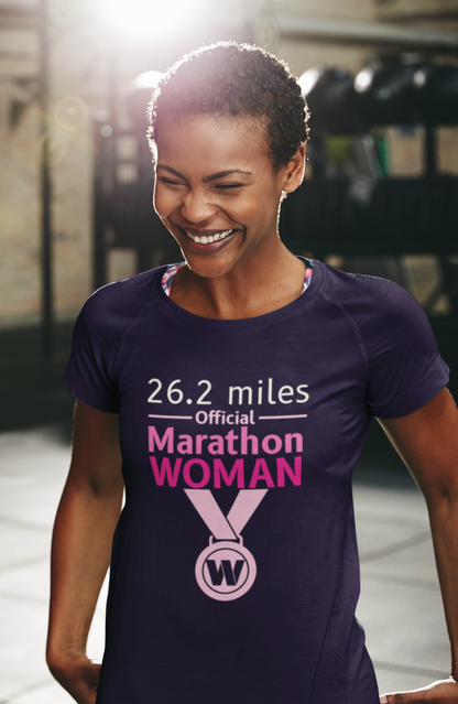 26.2 Miles Official Marathon Woman Unisex T-Shirt
