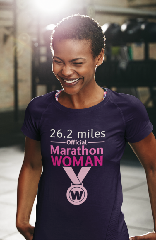 26.2 Miles Official Marathon Woman Unisex T-Shirt