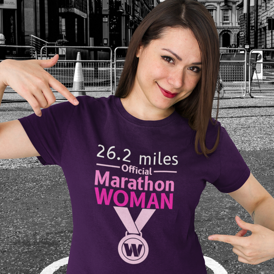 26.2 Miles Official Marathon Woman Unisex T-Shirt