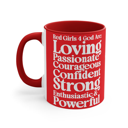 Red Girls 4 God Mug - Color Collection