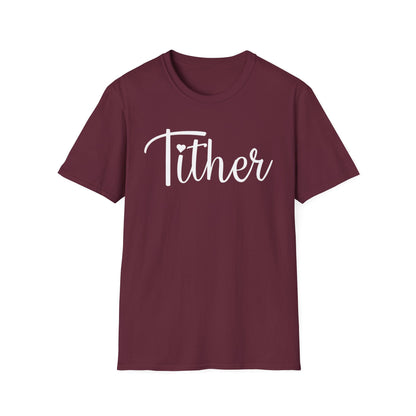 Fabulous Faithful Tither T-shirt - Faith Driven, Giver, Church, Bold Faith-Based Statement Tee