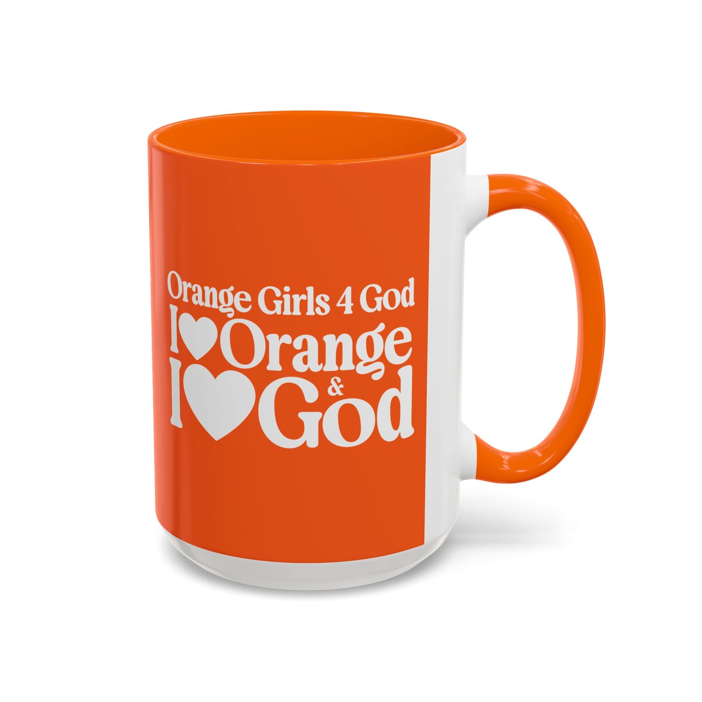 Orange Girls 4 God Mug - Color Collection
