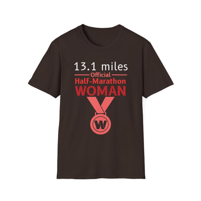 13.1 Miles Official Half-Marathon Woman Unisex T-Shirt