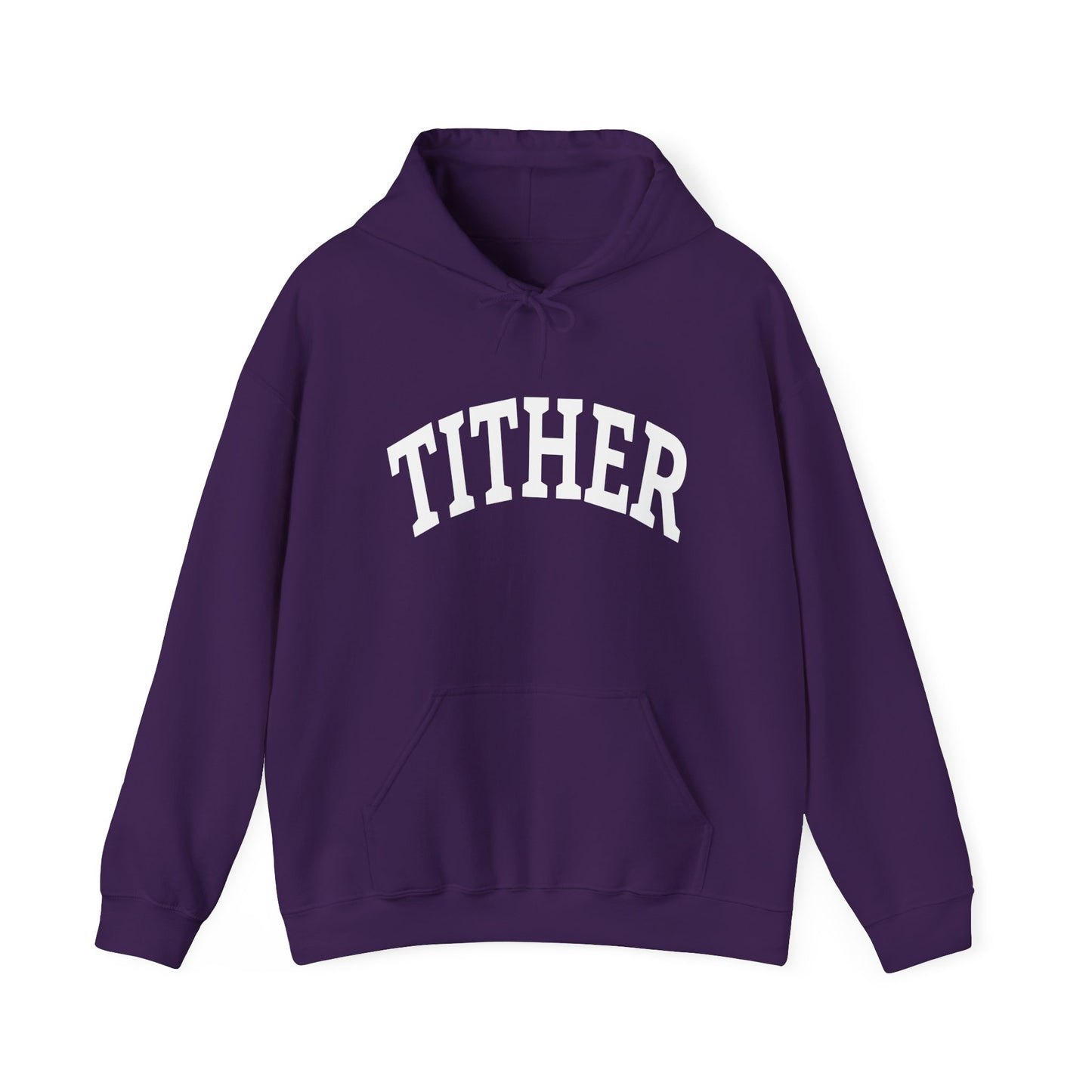 Committed Tither Collegiate Hoodie | Faith-Based Hoodie | Tithing Lifestyle| Faith & Abundance Statement Hoodie  | Financial Freedom Shirt