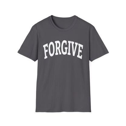 FREELY FORGIVE Collegiate Style T-Shirt | Faith-Based T-Shirt | Christian Streetwear | Inspirational Gift