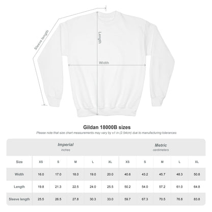 Blue Girls 4 God Youth Sweatshirt - You Are Trustworthy, Dependable, Confident, Honest, Loyal, Professional, and Inspirational!