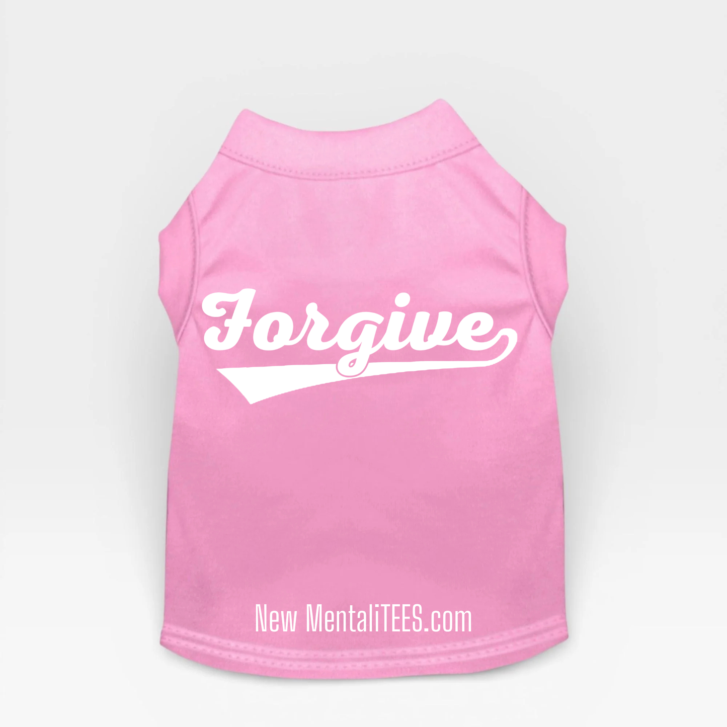 HomeRun FORGIVE Doggie Tank Top — A Little Shirt With A Big Message