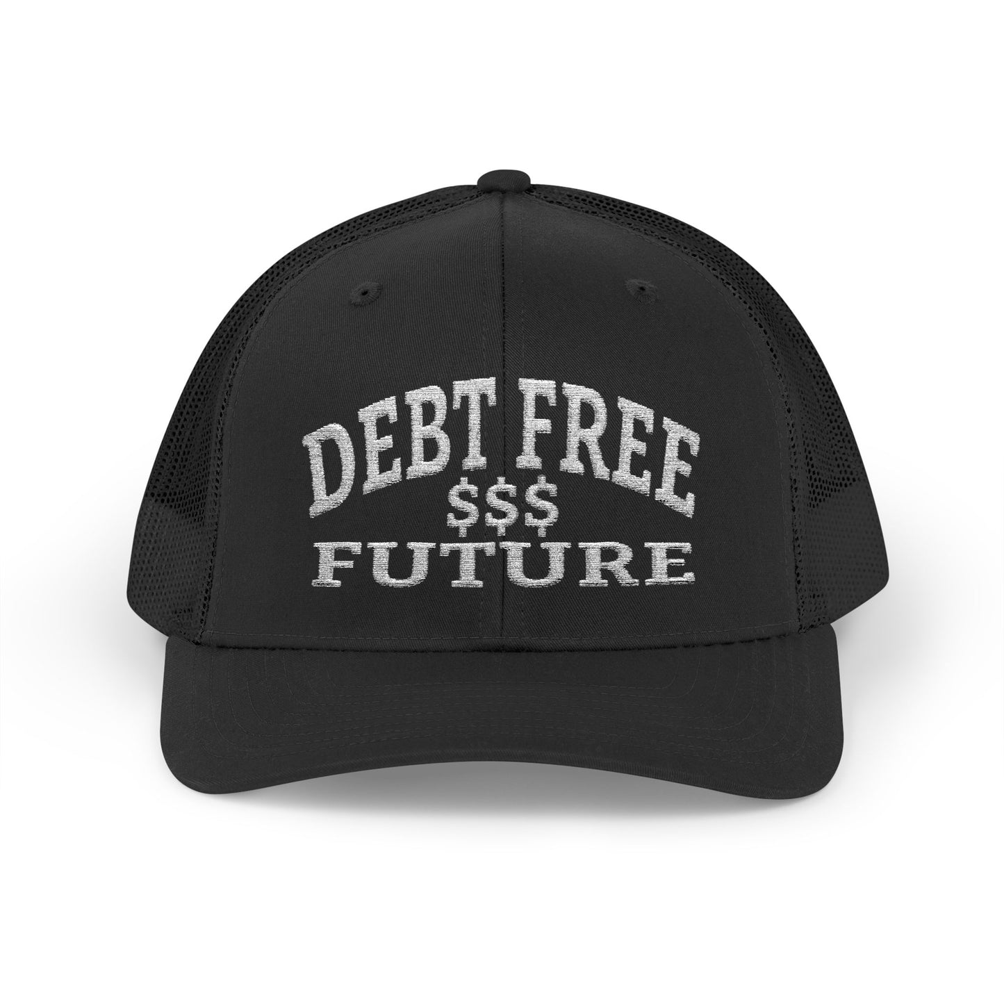 My Bold Bright Debt Free Future – Financial Freedom Affirmation Embroidered Baseball Cap, Unisex Adjustable, Financial Freedom Gift