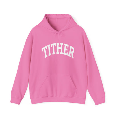 Committed Tither Collegiate Hoodie | Faith-Based Hoodie | Tithing Lifestyle| Faith & Abundance Statement Hoodie  | Financial Freedom Shirt