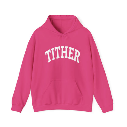 Committed Tither Collegiate Hoodie | Faith-Based Hoodie | Tithing Lifestyle| Faith & Abundance Statement Hoodie  | Financial Freedom Shirt