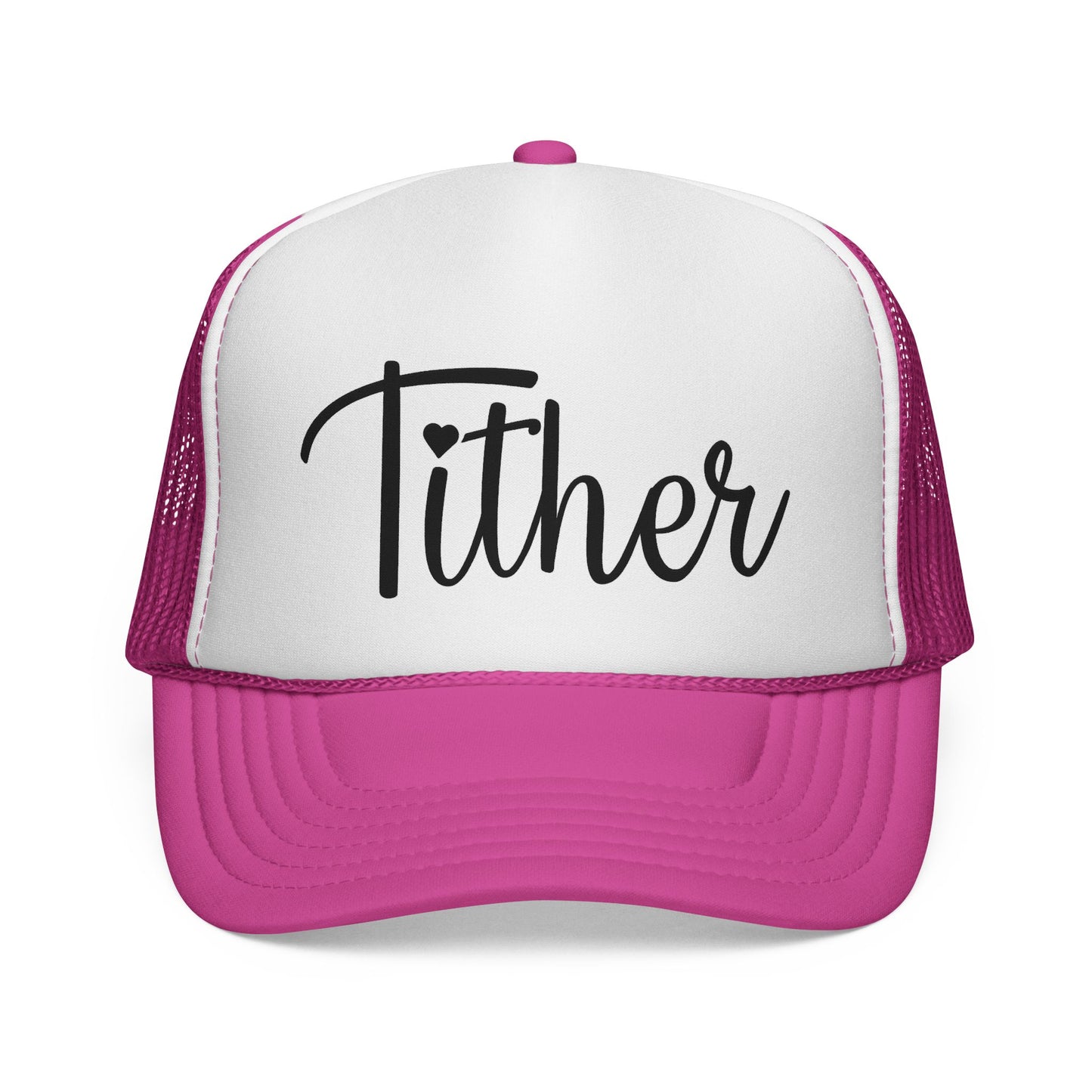 Fabulous Faithful Tither Trucker Hat | Christian Statement Cap, Adjustable Unisex Faith-Based Hat, Church Wear, Gift for Believers